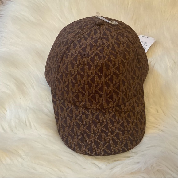 MICHAEL Michael Kors Signature Logo Baseball Hat / Cap - NWT - Picture 2 of 11